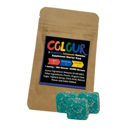 Colour Mushroom Gummies (1500mg – 3 Count)