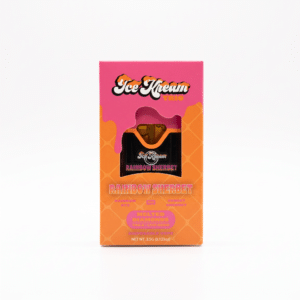 Ice Kream Trio THC-A + Live Resin Disposable Vape (3500mg) - Rainbow Sherbet - Rainbow Rtz (Hybrid) + Sunset Sherbet (Indica)